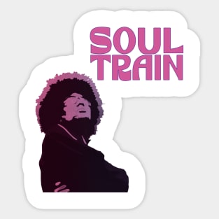 soul train // retro style Sticker